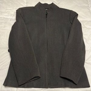 RAFAELLA 2 PIECE GREY SKIRT SUIT